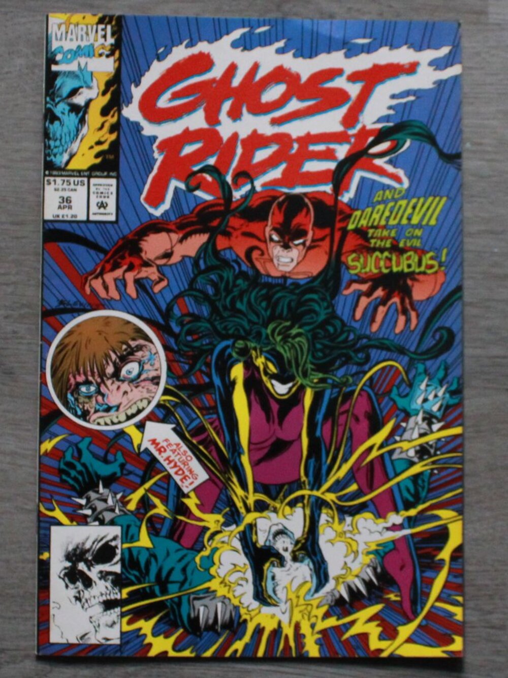 Vintage Marvel Comics 1993 "Ghost Rider Vol. 2 #36" Comic Book